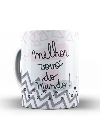 Caneca Vovó ´melhor vovò presente vó lembrança avó