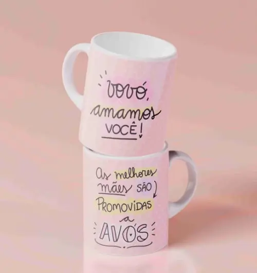 Caneca vovó presente vò lembrança vovò