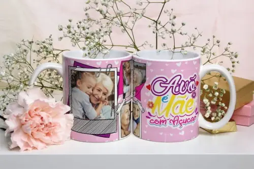 Caneca vovó presente vò lembrança vovò