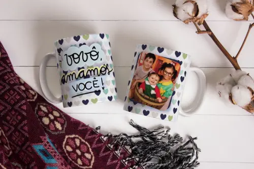Caneca vovô presente vô lembrança avô