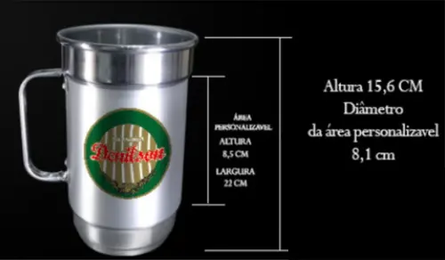 Caneco de chopp do Papai