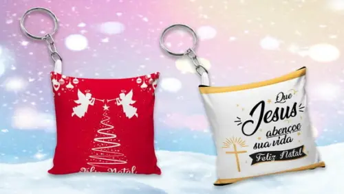 Chaveiro Natal Almochaveiros Personalizados de Natal