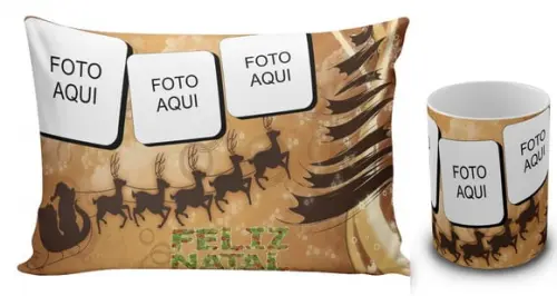 Kit Presente de Natal com foto