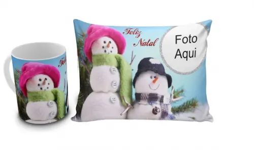 Kit Presente de Natal com foto
