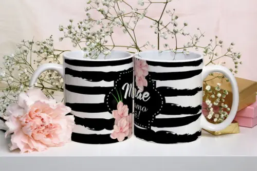 Kit Presente Dia das Mães Almofada e Caneca Personalizada
