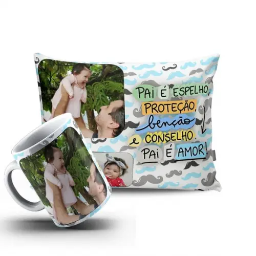 Kit Presente Dia dos Pais Presente Pai Lembrança Pai Foto