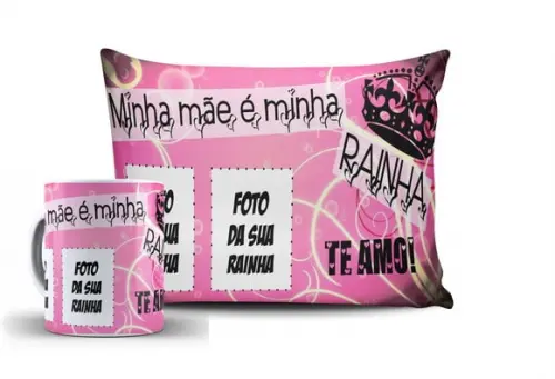 Kit Presente Mãe Dia das Mães Presente Mãe Personalizado Mãe