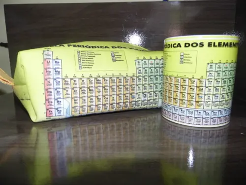 Kit Tabela Periódica Presente Personalizado Química