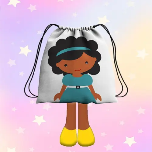 Mochilinha Sacochila Infantil com Perninhas Meninas