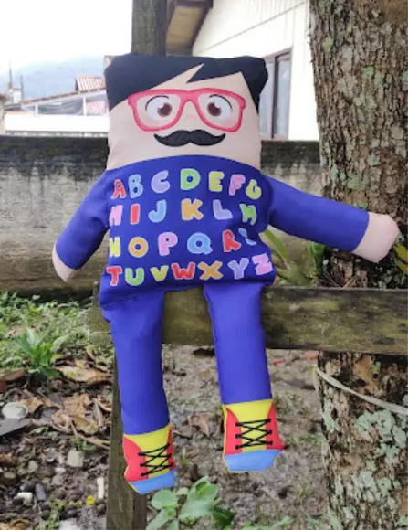 Naninha Senhor Alfabeto Urso Bebê Educativo