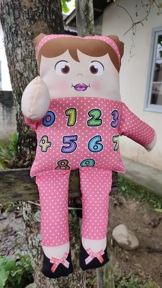 Naninha Senhora Matemática Urso Bebê