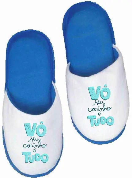 Pantufa vovô presente avô lembrança vovô