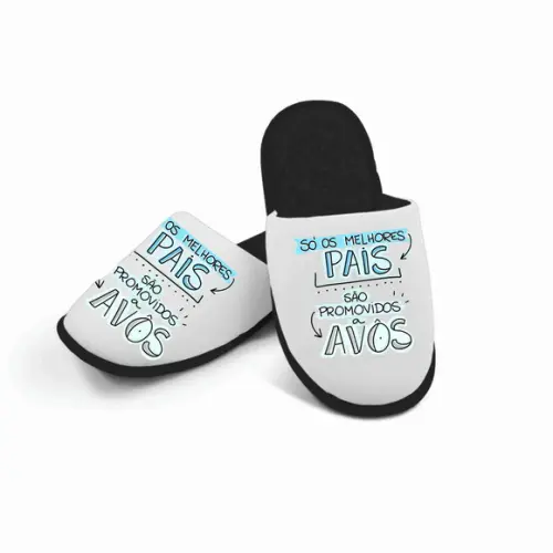 Pantufa Vovô Presente Avô Lembrança Vovô