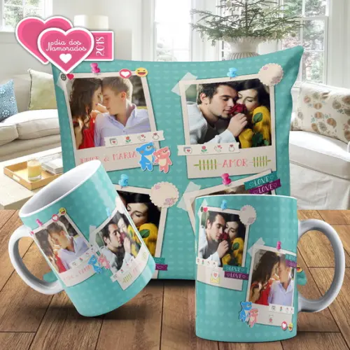 Presente amor namorados mural fotos love love