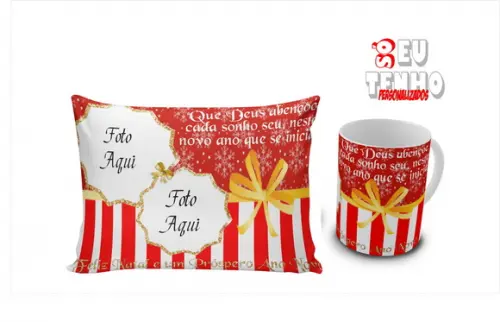 Presente de Natal Personalizado com Foto Kit Presente Natal