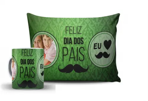 Presente dia dos Pais c/ foto kit Papai