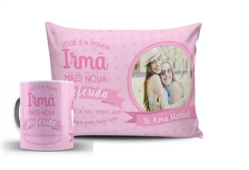 Presente Irmã lembrança irmã mais nova irmãs