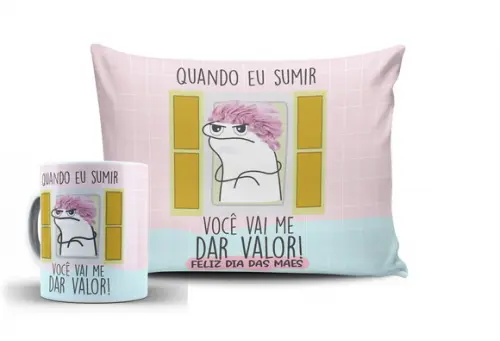 Presente Mãe Frases Dia das Mães Kit Presente Mãe Meme
