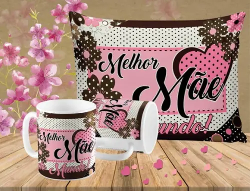 Presente Mamãe Mãe melhor mãe do mundo lembrança dia das mãe