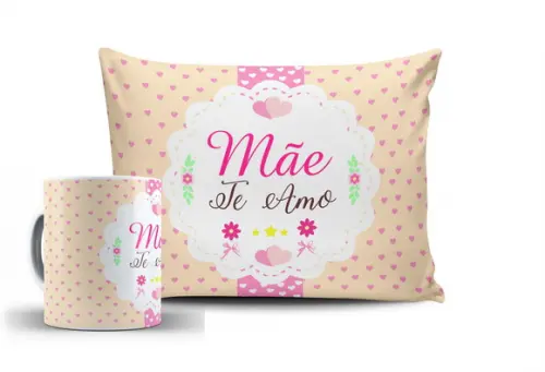 Presente Mãe Te Amo Dia das Mães Kit Presente Mãe Presente