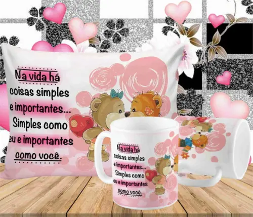 Presente Namorado coisas simples e importantes kit