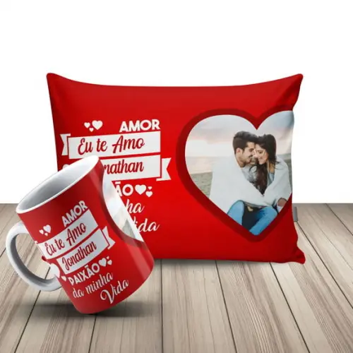 Presente Namorados Amor Te Amo Personalizado