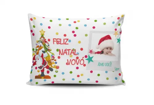 Presente Natal vovó lembrança natal almofada natal