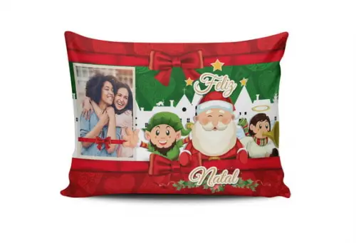 Presente Natal lembrança natal almofada natal personalizado
