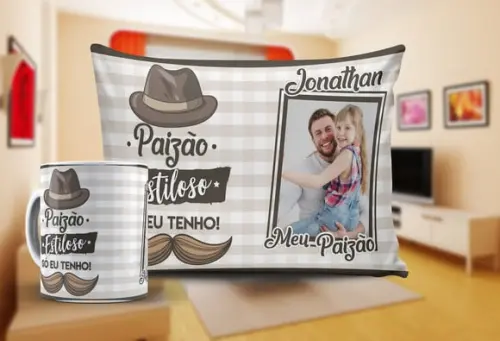 Presente pai dia dos pais papai paizão estiloso só eu tenho