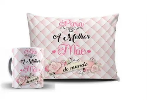 Presente para a Melhor Mãe do Mundo Dia das Mães Aniversário