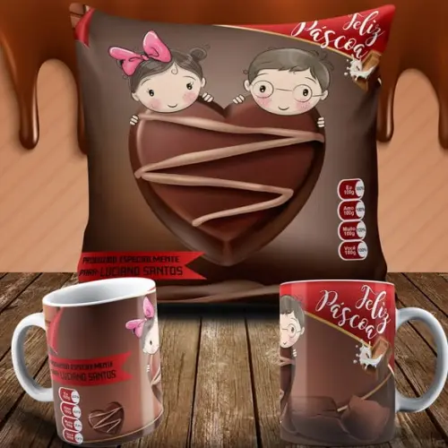 Presente páscoa Amor feliz páscoa