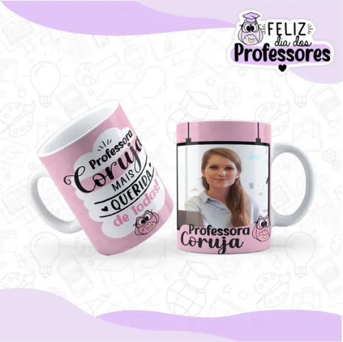 Presente Para Professora Personalizada Caneca Com Foto Profe