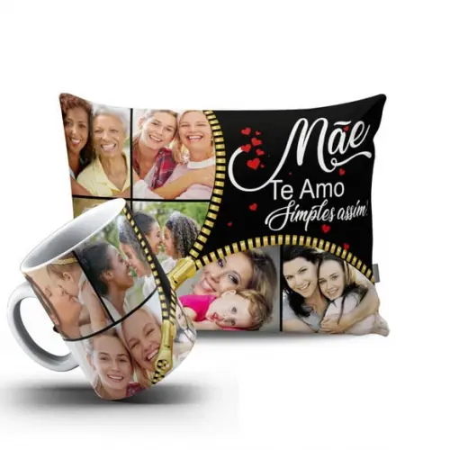 Presente Personalizado Mamãe Mãe Te Amo Dia das Mães