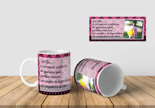 presente tia caneca tia lembrança para tia