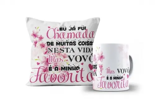 Presente Vovó é meu nome favorito