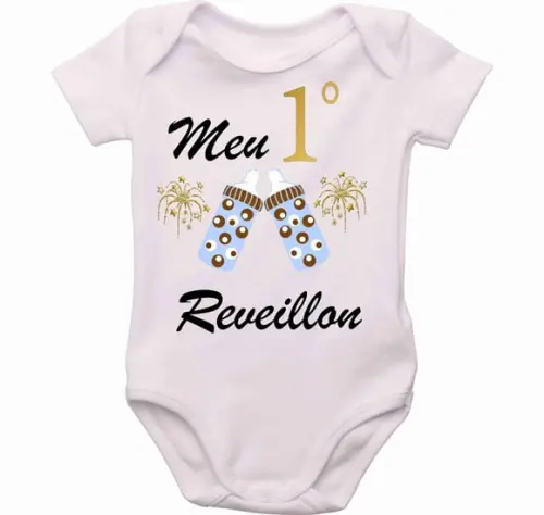 Roupa Bebê Primeiro Ano Novo Roupa Bebê Primeiro Reveillon