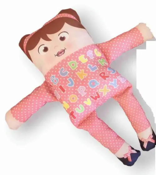Senhora Alfabeto Urso Bebê Naninha Educativo Ensina Alfabeto