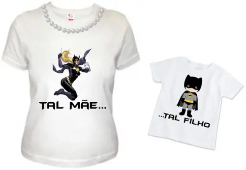 Tal Mãe Tal Filho Batman e batgirl