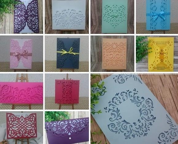 Arquivo de Corte 13 Envelopes para Convites Studio #1739