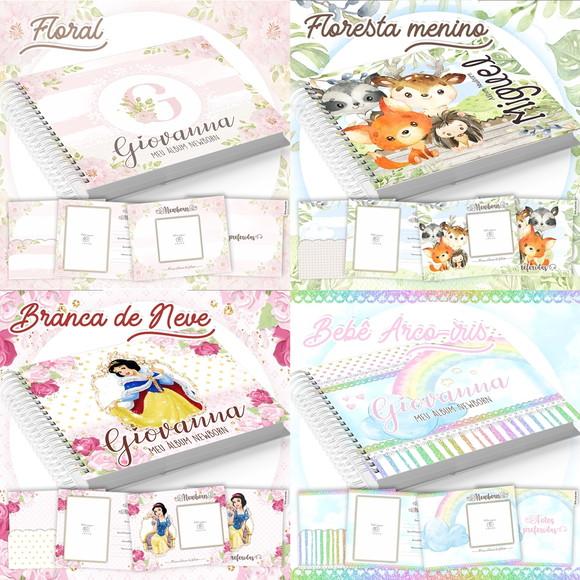 Arquivo de Corte 4 Livros do Beb� Newborn Pdf/png #5583