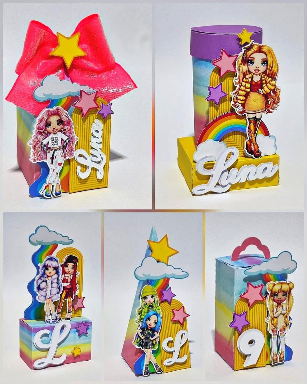 Arquivo de Corte Rainbow High STUDIO/PDF #1665