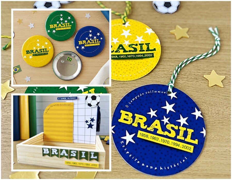 Arquivo de Corte Futebol Brasil 2026 PNG/DXF/SVG/PDF #1763