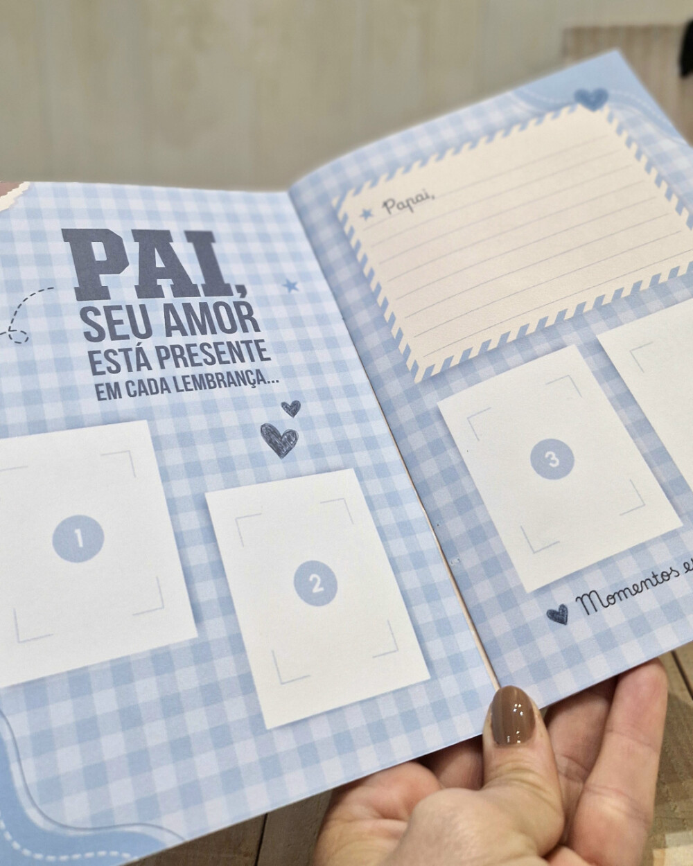 Arquivo de Corte Dia dos Pais Álbum de Figurinha PDF/PNG #1820