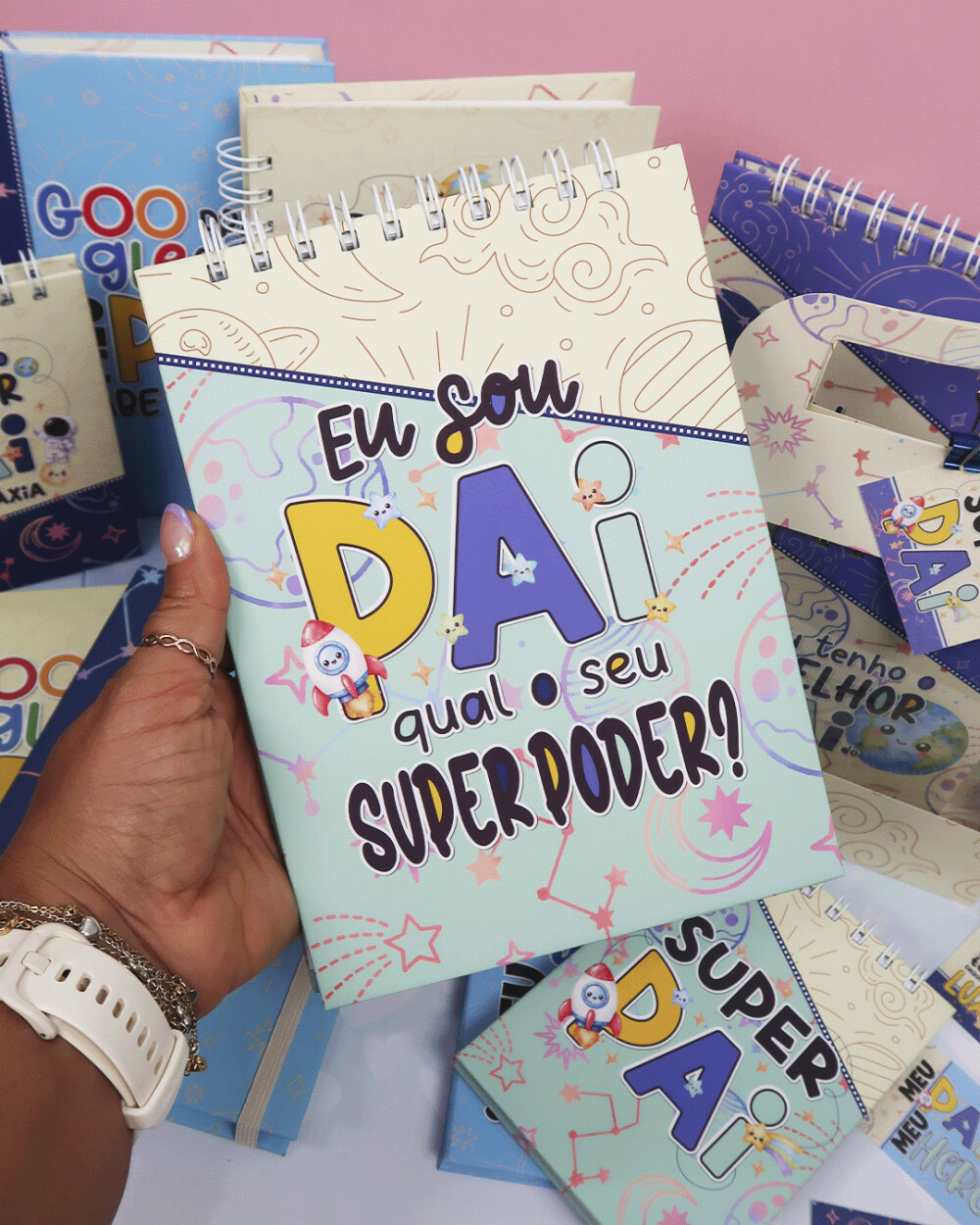 Arquivo de Corte Dia dos Pais Encadernação PDF/PNG/DXF #1809