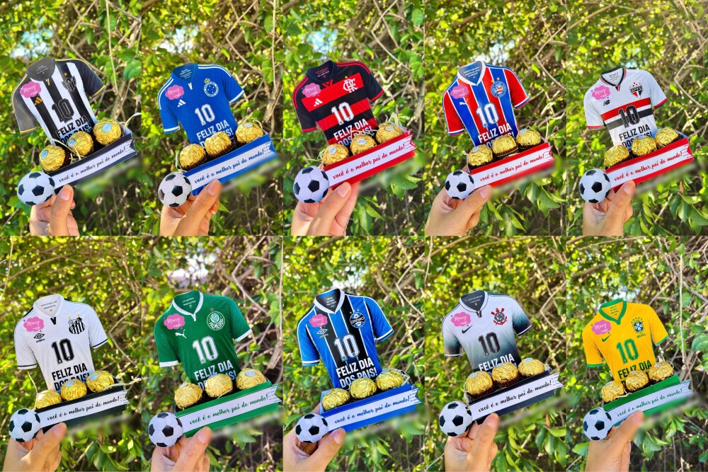Arquivo de Corte Dia dos Pais Futebol PDF/PNG #1834