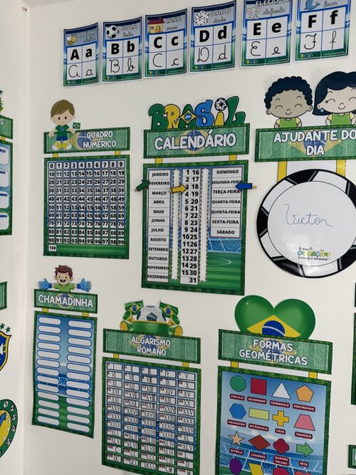 Arquivo de Corte Copa 2026 Sala de Aula Escolar PDF #1703