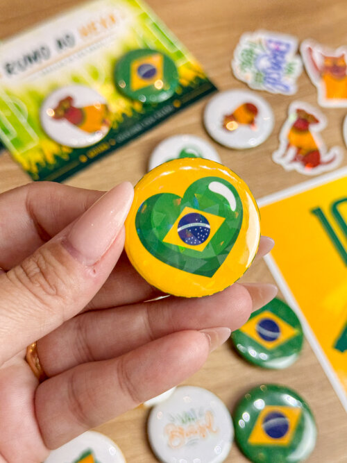 Arquivo de Corte Futebol Brasil 2026 Botton DXF/STUDIO/PNG #1778