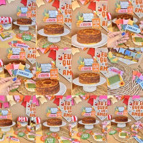 Arquivo de Corte Festa Junina Tags Topo Studio/pdf/dxf/svg #1783