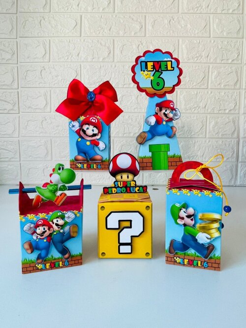 Arquivo de Corte Super Mario STUDIO #1794