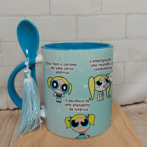 Arquivo de Sublimação Caneca Lindinha Meninas Superpoderosas PN